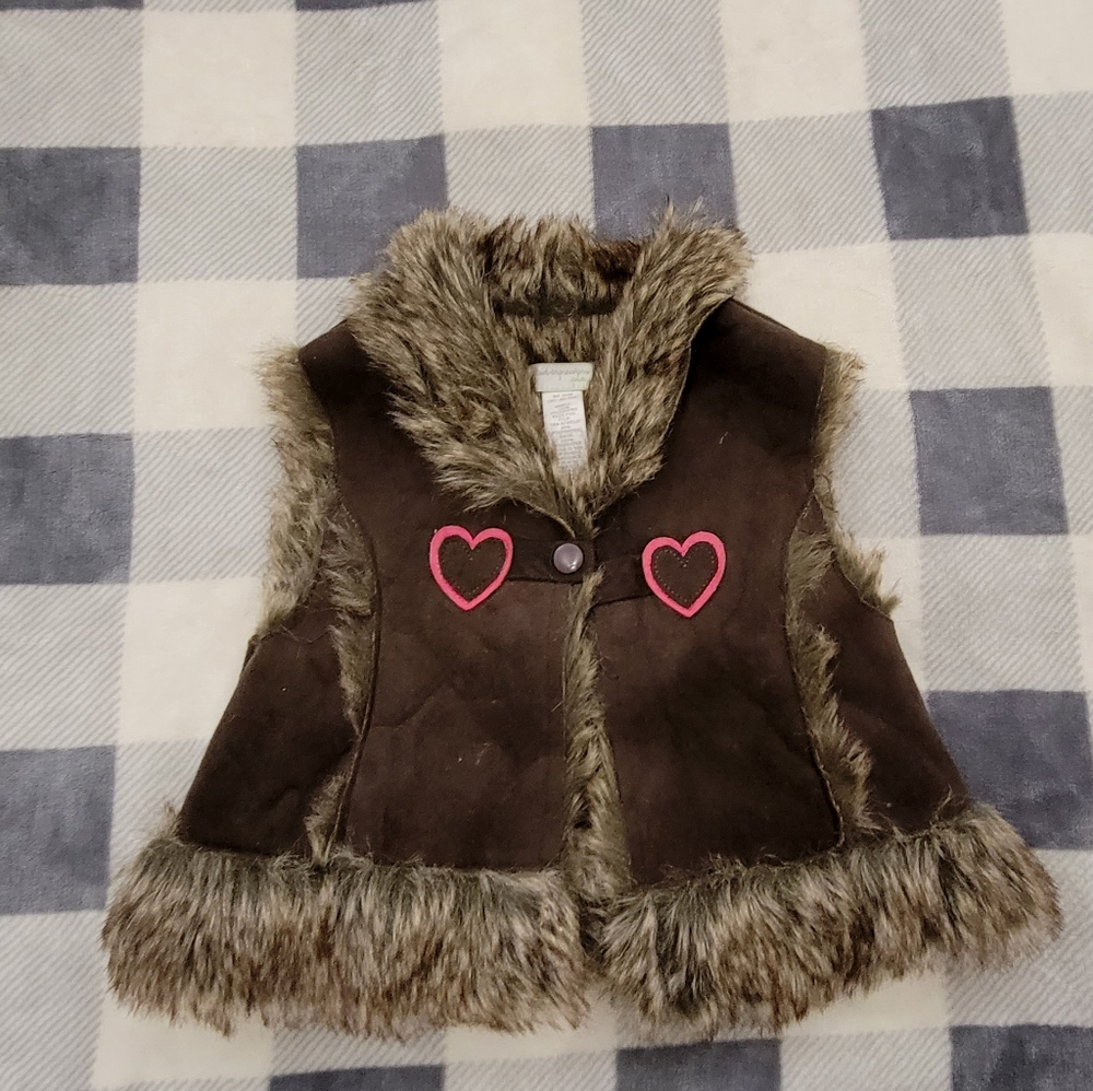 Vest toddler girl 2T/24 mo